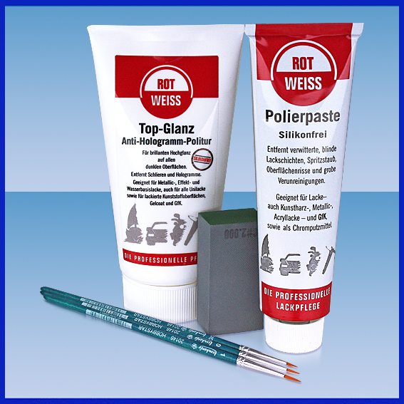 Basis Lackreparatur-Set für kleine Lackschäden, Kratzer und